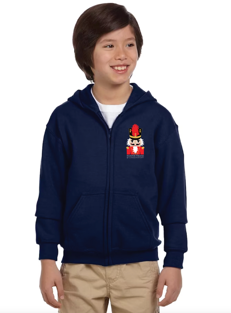 Nutcracker Youth Full Zip Hoodie Gildan