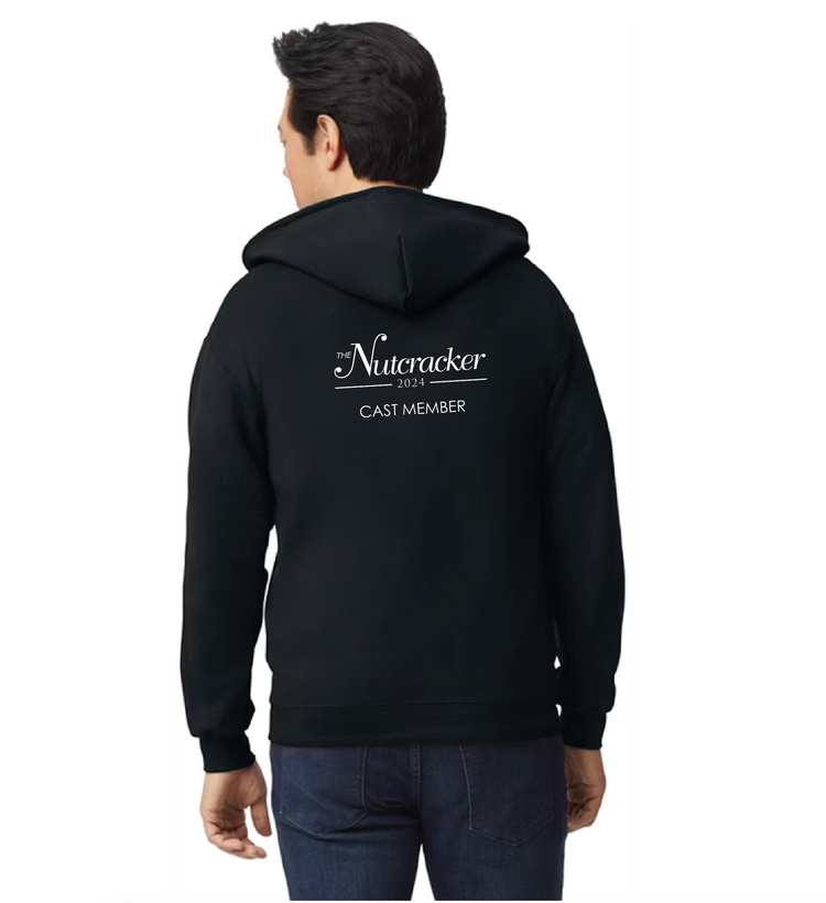 Nutcracker Adult Full Zip Hoodie Gildan