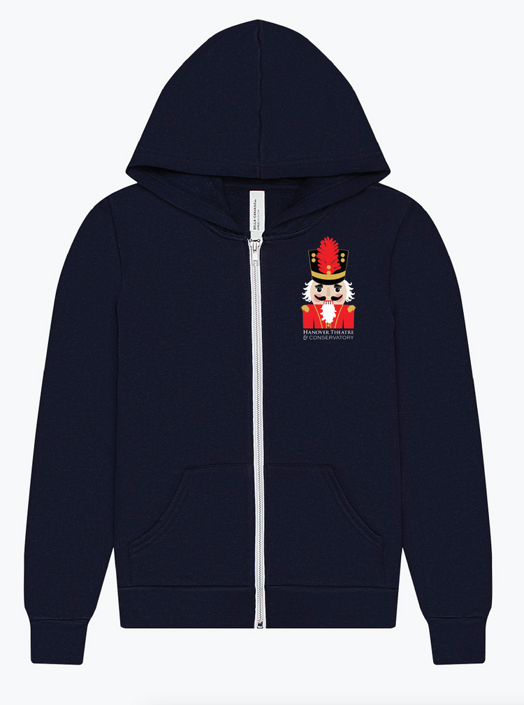 Nutcracker Youth Full Zip Hoodie Bella+Canvas