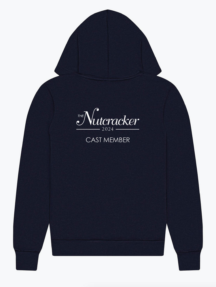 Nutcracker Youth Full Zip Hoodie Bella+Canvas