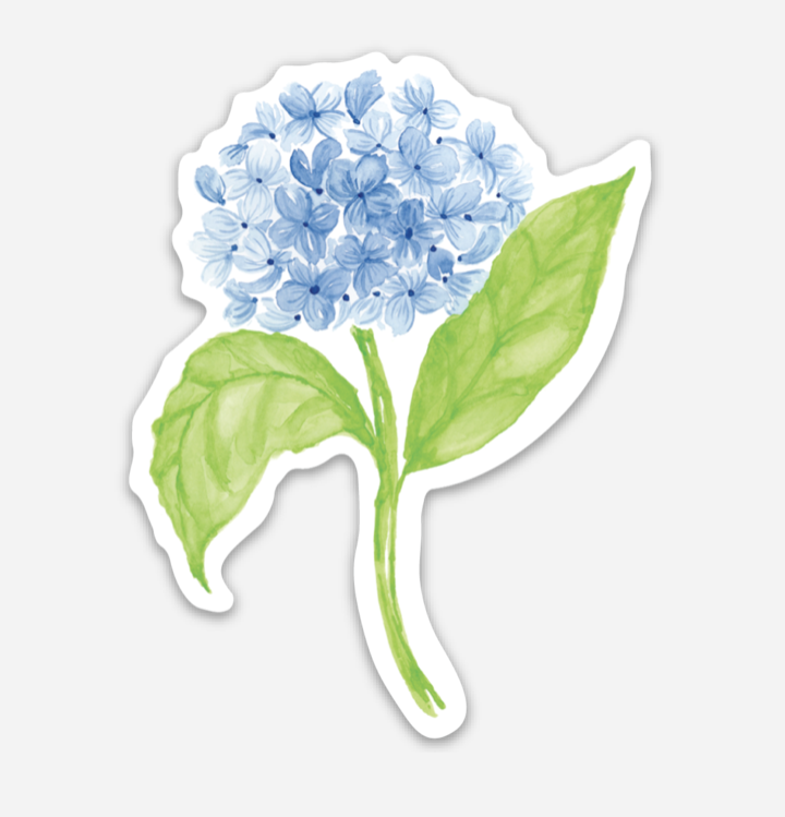 Hydrangea Sticker