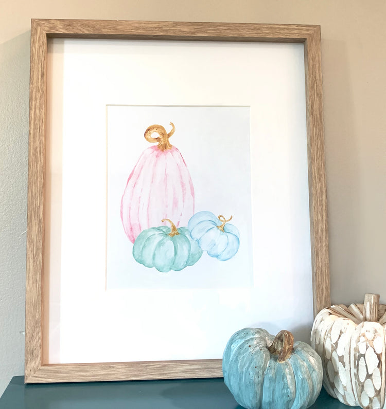 Pretty Pumpkin Art Print