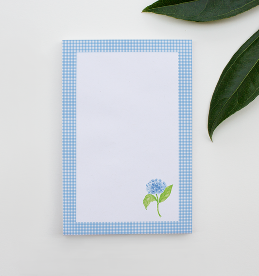 Hydrangea Watercolor Notepad