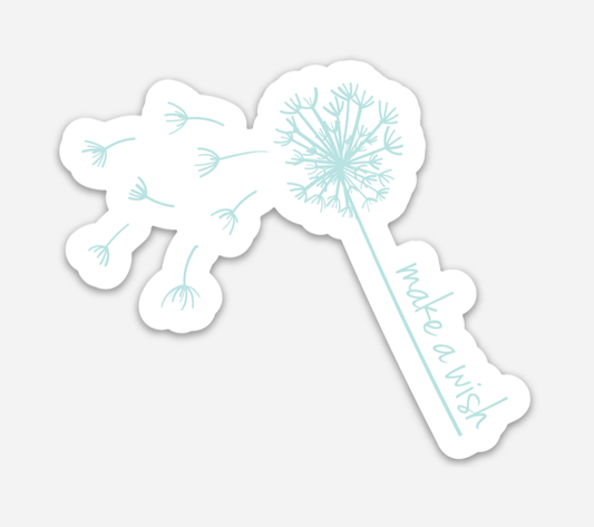Dandelion Wishes Sticker